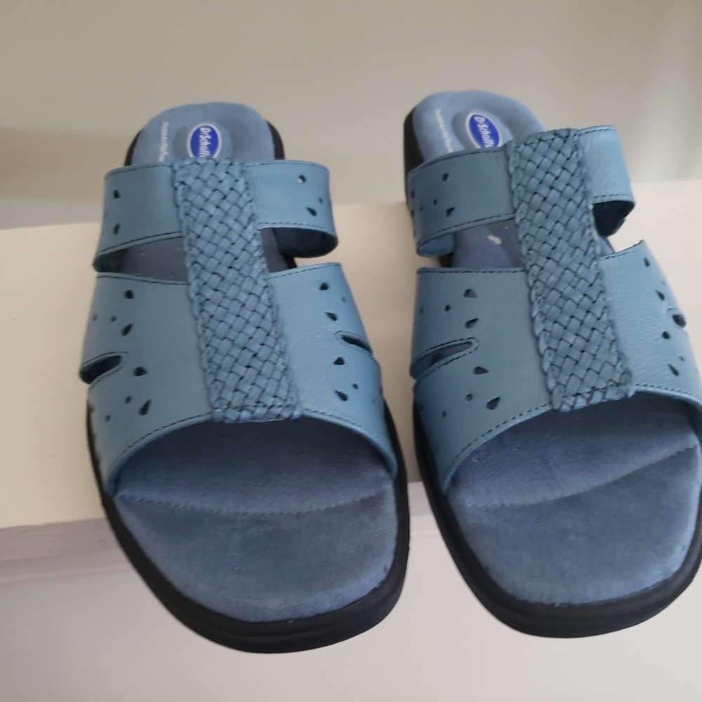 DR SCHOLL'S DOUBLE AIR-PILLO INSOLES SLIDES